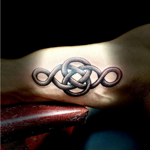 twin flame symbol tattoo