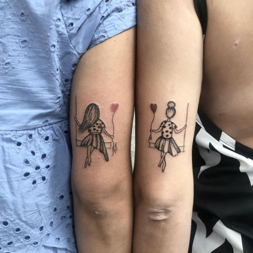 40 Sister Tattoos Ideas  Design World  Joshua Nava Arts