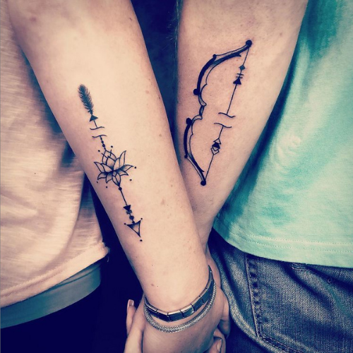 111 Unique Twin Flame Tattoo Ideas That Are Actually Irresistible  Twin  Flames Universe