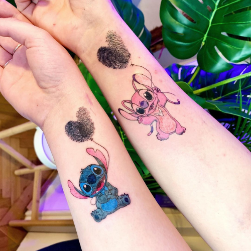 lilo and stitch couple tattoosTikTok Search