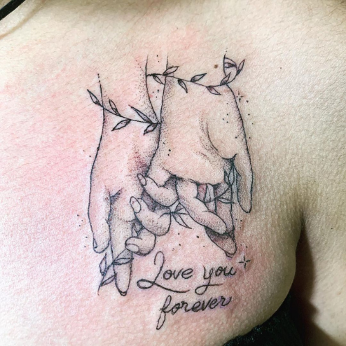 love you forever tattoo