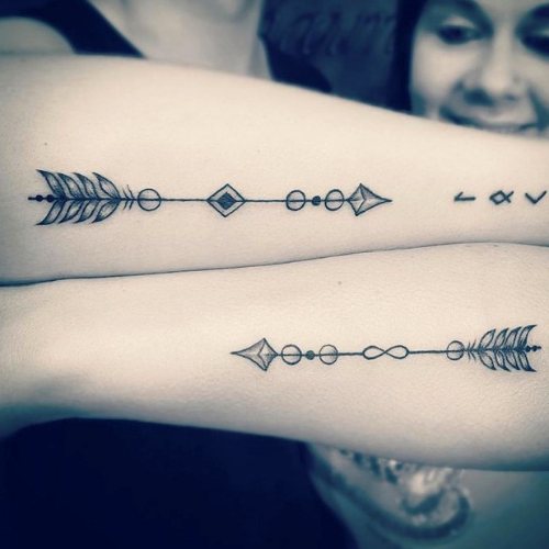 Buy Long Distance Couple Temporary Tattoo, Long Distance Relationship  Removable Tattoo, Matching Tattoo for Couple, Meaningful Tattoo for Lover  Online in India - Etsy