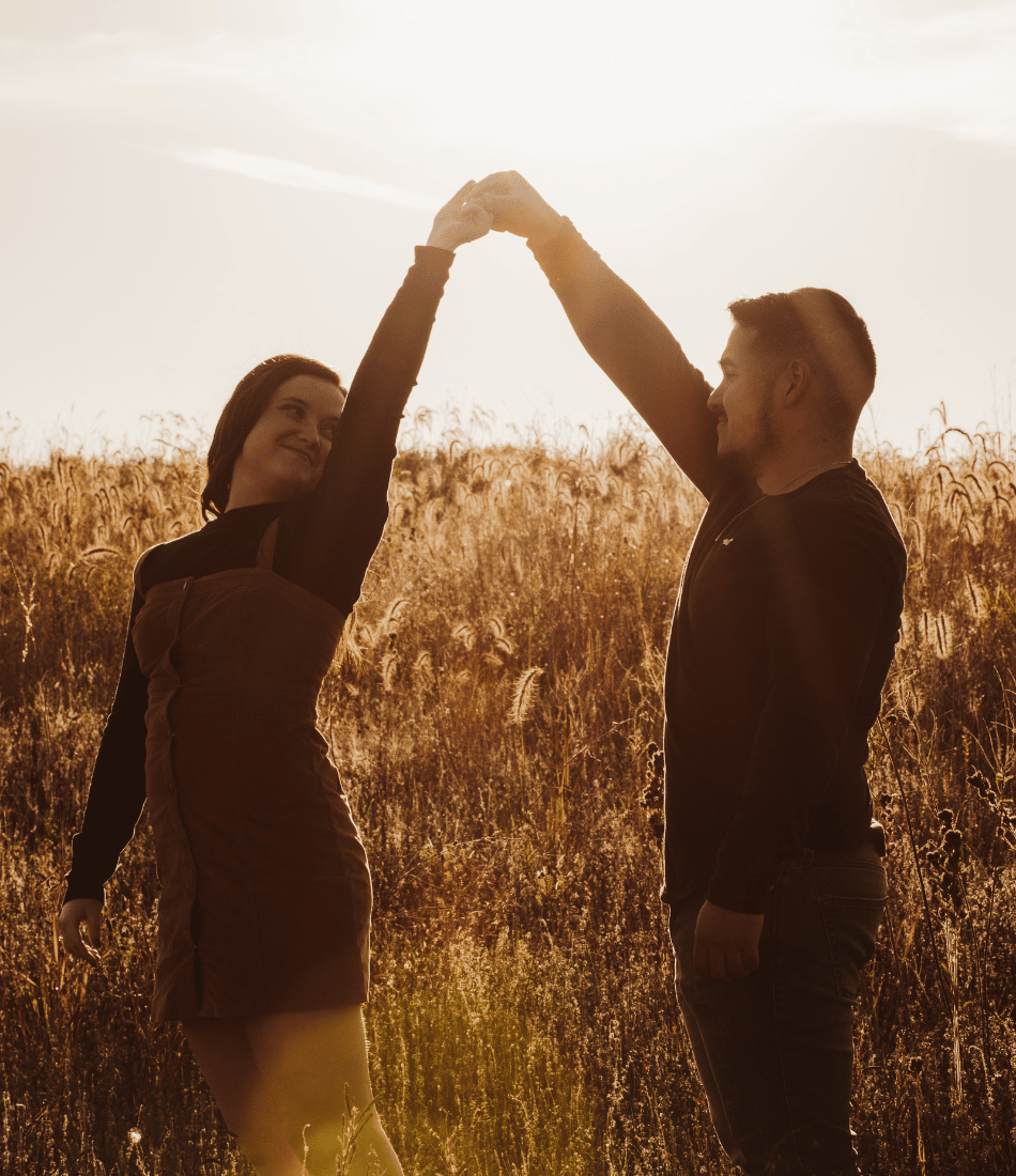 twin flames dancing