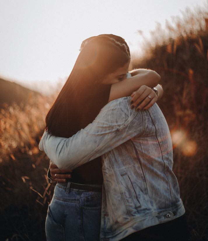 Pic 15 Vertical Short – Twin Flames hug Twin Flames hug